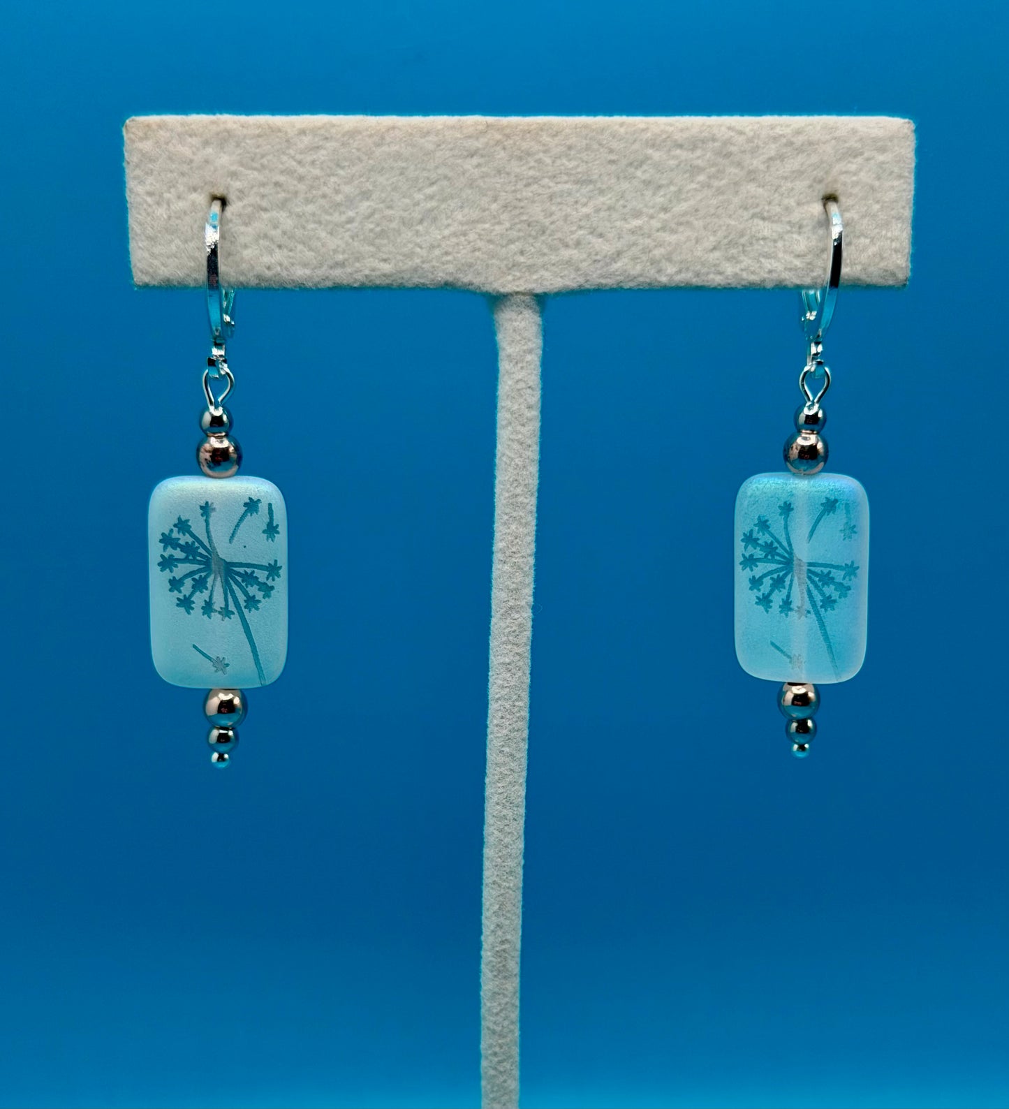 Dandelion earrings
