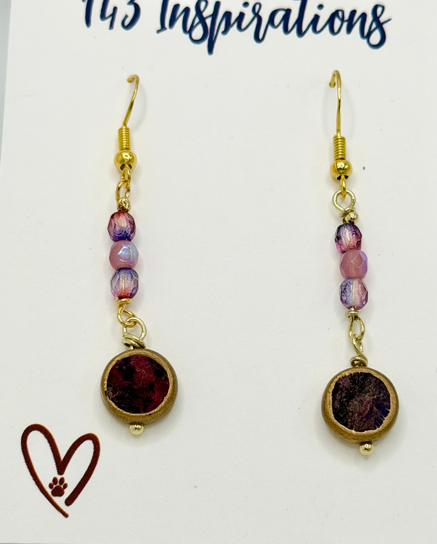Dyed Jasper Drop Earrings