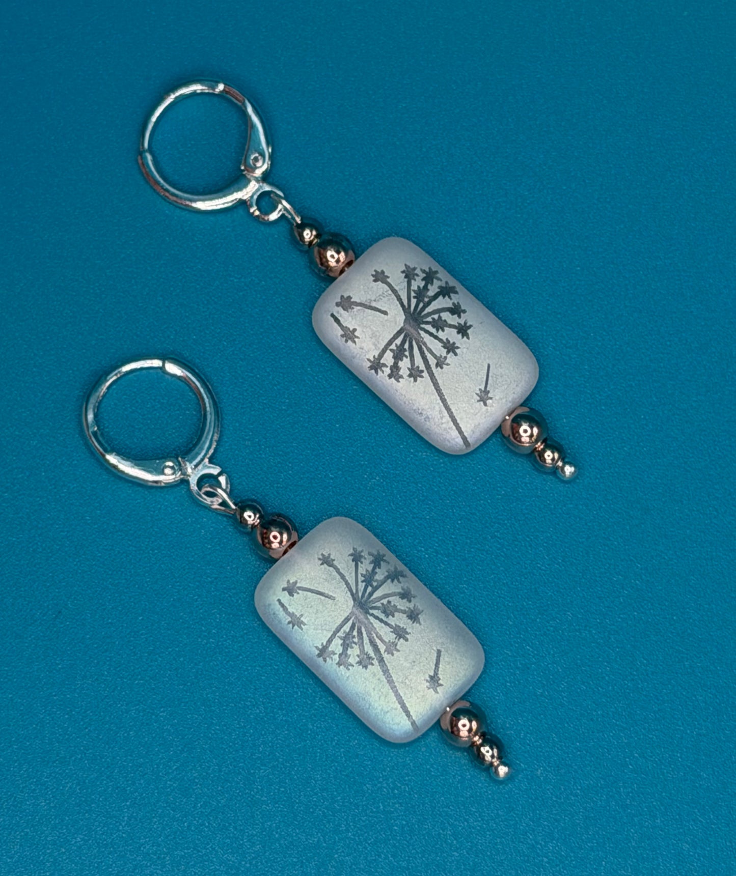 Dandelion earrings