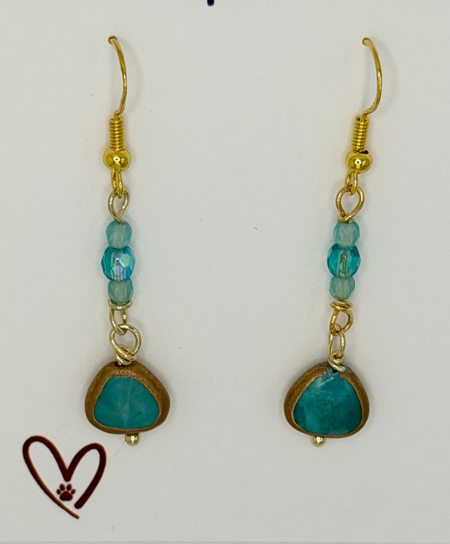 Turquoise Drop Earrings